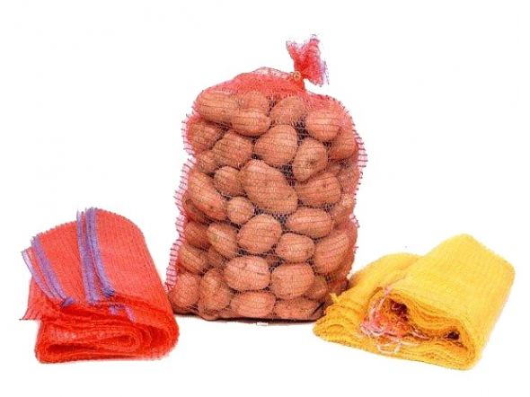 Vreča za krompir 50 x 80 cm rdeča 30 kg