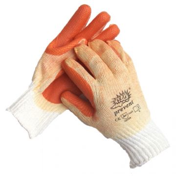Zaščitne rokavice Prevent - latex/pletena R-903
