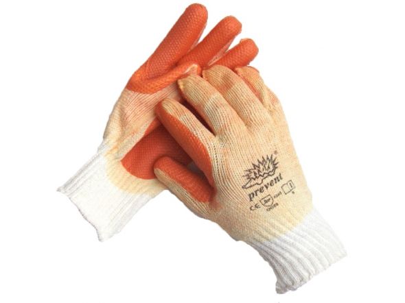 Zaščitne rokavice Prevent - latex/pletena R-903