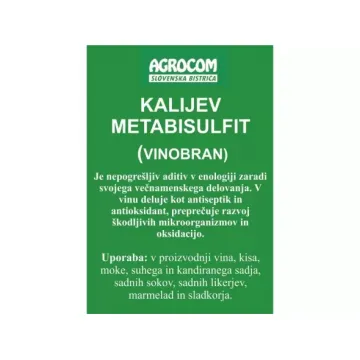 Kalijev metabisulfit 100 g         Agrocom