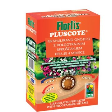 Pluscote gnojilo za cvetoče rastline Flortis 500 g / Deluje 4 mesece