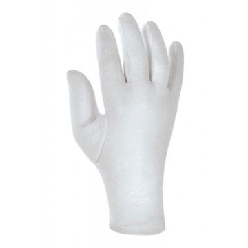 Bombažne rokavice, bele 10/XL
