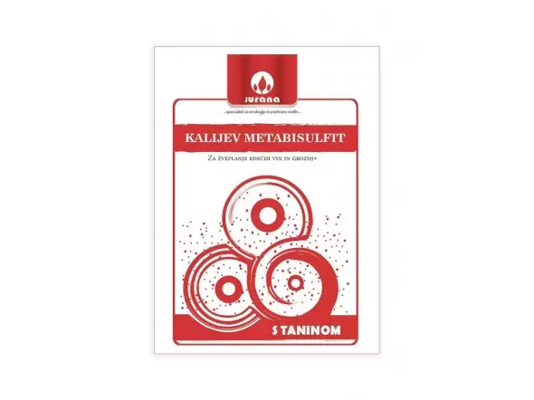 Kalijev metabisulfit + tanin 100 g