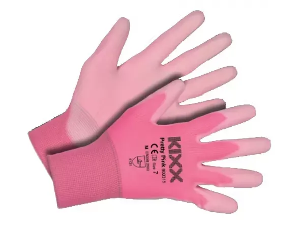 Zaščitne rokavice Kixx Lollipop, roza 08/M